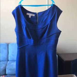 Royal blue dress